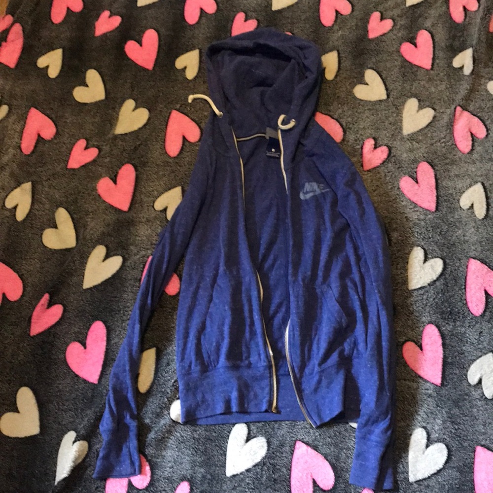 Nike Blue Sweater Jacket